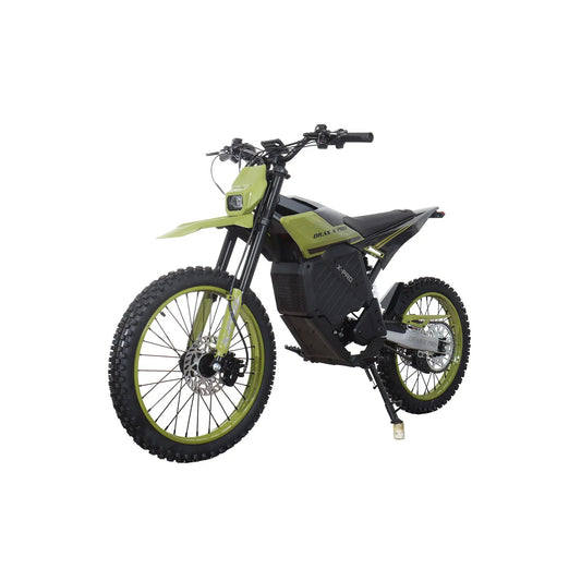 (Final Clearance: 10% of Original Price ⏳ Limited 3‑Day Offer)6600W Mid‑Drive Off‑Road Electric Dirt Bike | 72V 30AH UN38.3 Battery, 19" Front 17" Rear Wheels, Inverted Fork, Dual Rear Shocks, LED Headlamp, 148lb Load, For Riders 13+